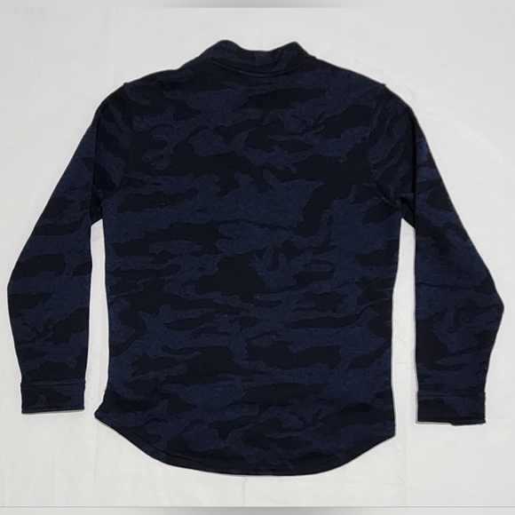 Mens Levi's Camo Button Up Cardigan Sweater Size Large - Picture 3 of 4